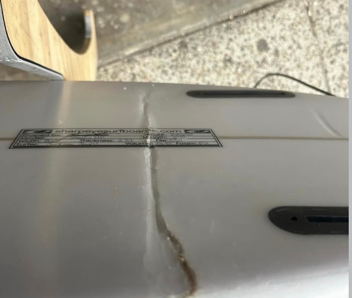 Buckle / Compression Break before repair