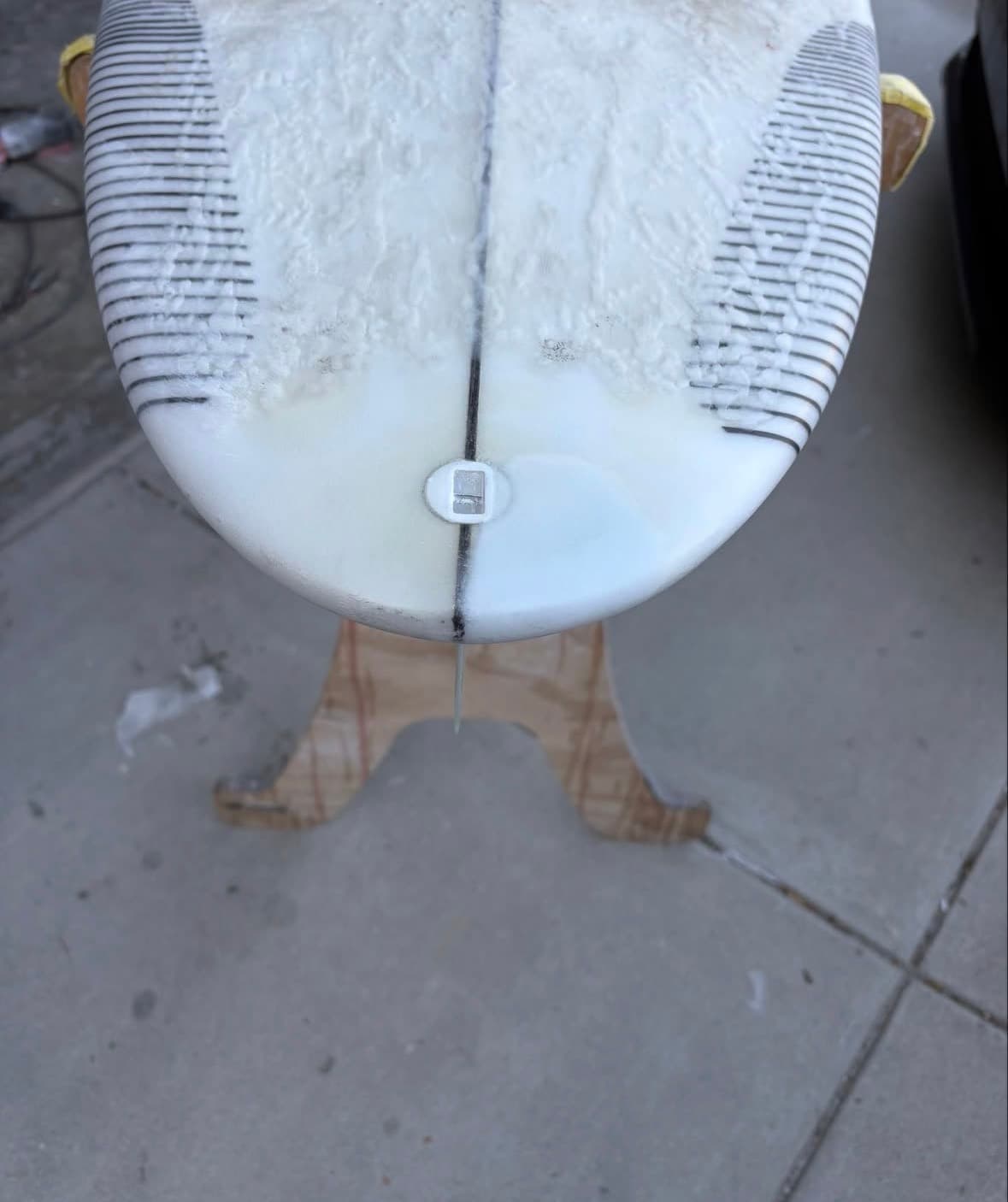 Tail Ding after repair