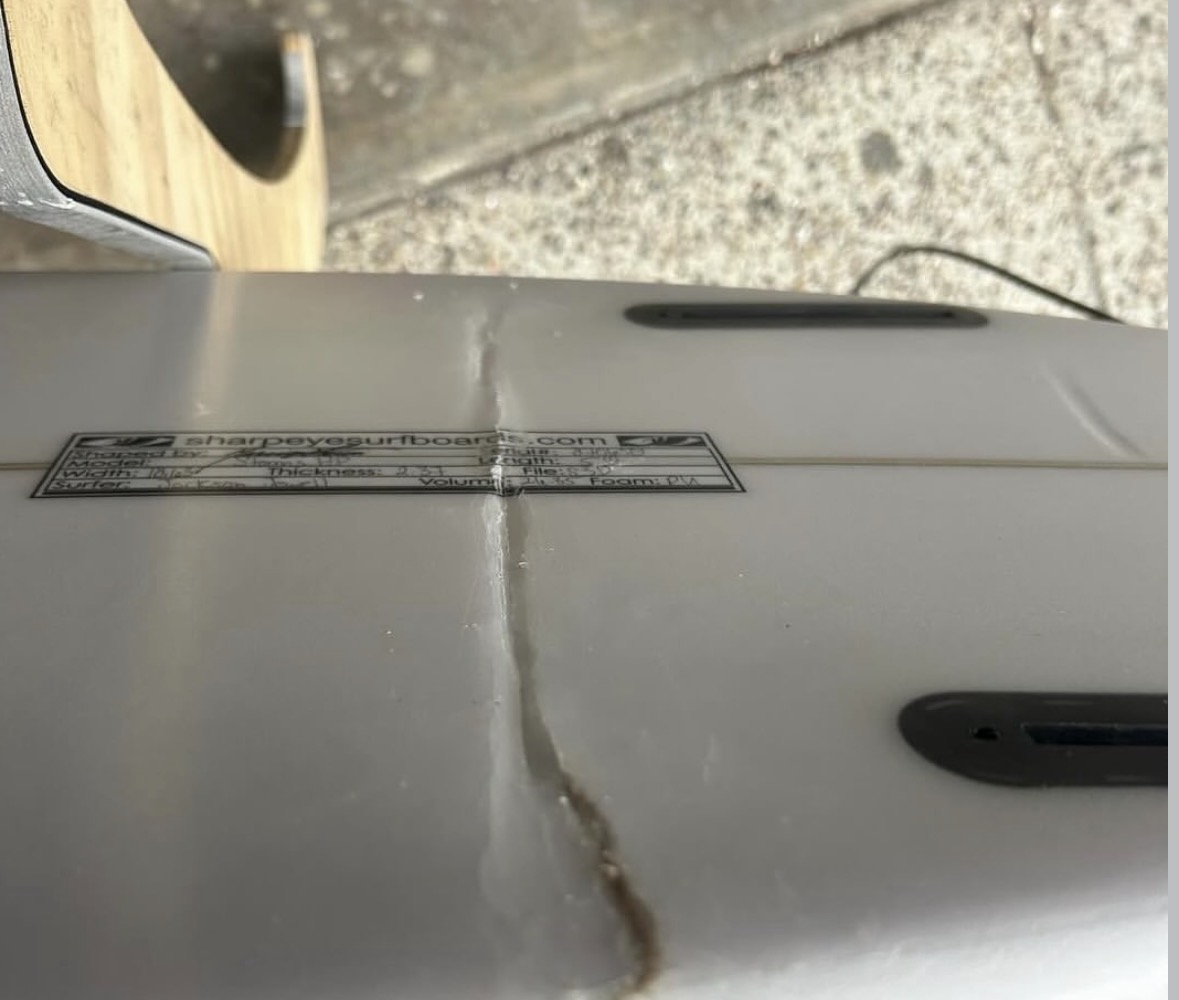 Buckle / Compression Break before repair