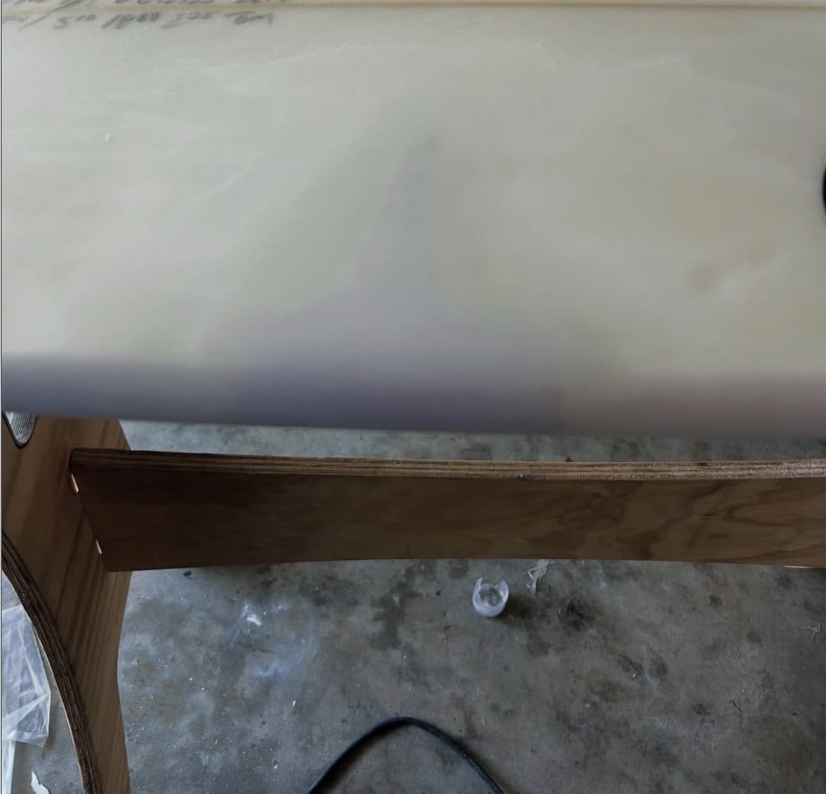 Crushed Rail after repair