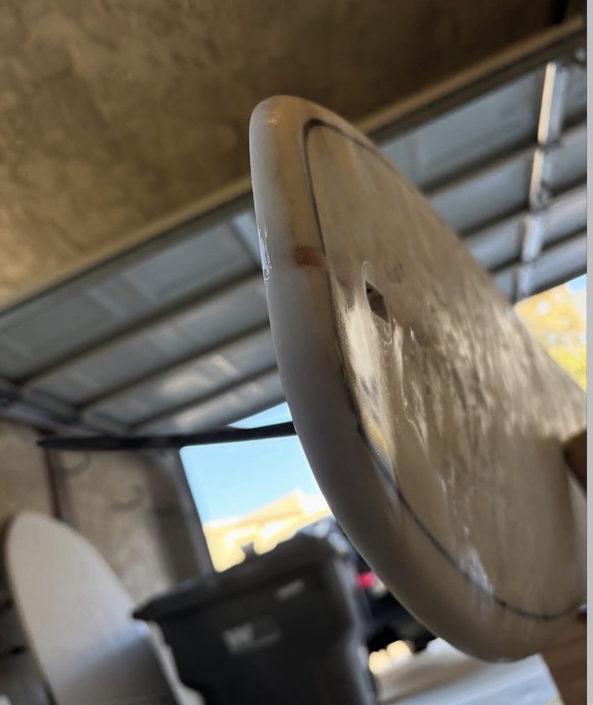 Massive Tail Damage after repair