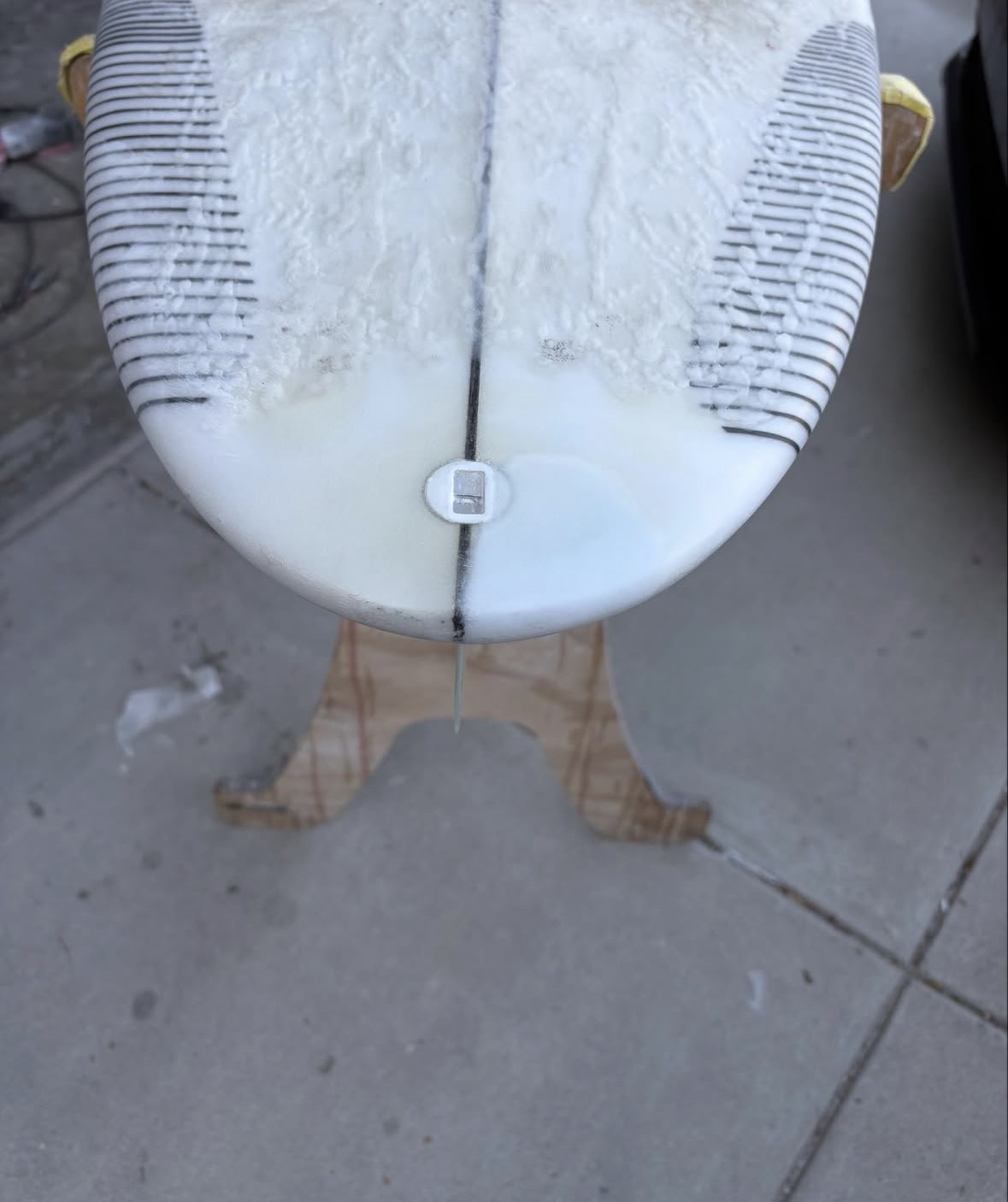 Tail Ding after repair